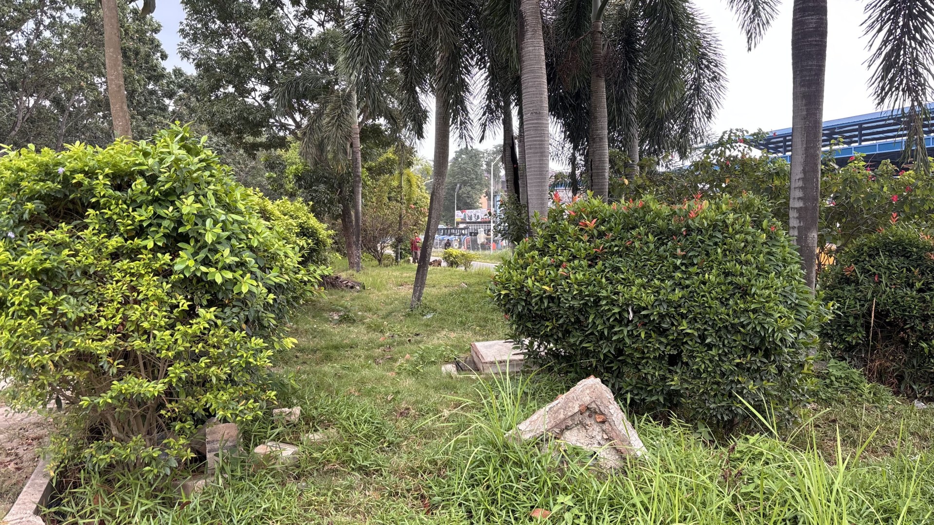 Taman Segitiga Depan Pasar Induk Jodoh
