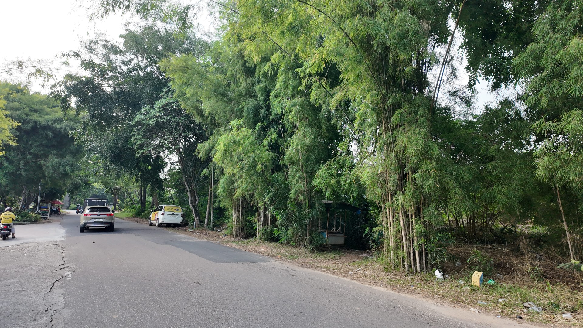 Bufferzone Jalur Lambat  (Simp. Kepri Mall - Simp. Laluan Madani)